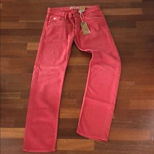 NWT Guess Lincoln Slim Straight Men’s Denim 32x34